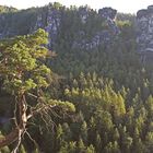 6.30 Uhr spielt noch niemand auf der Felsenbühne Rathen...