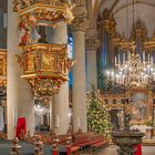 6389SB-95SB Stadtkirche Bückburg Innen Weihnachten