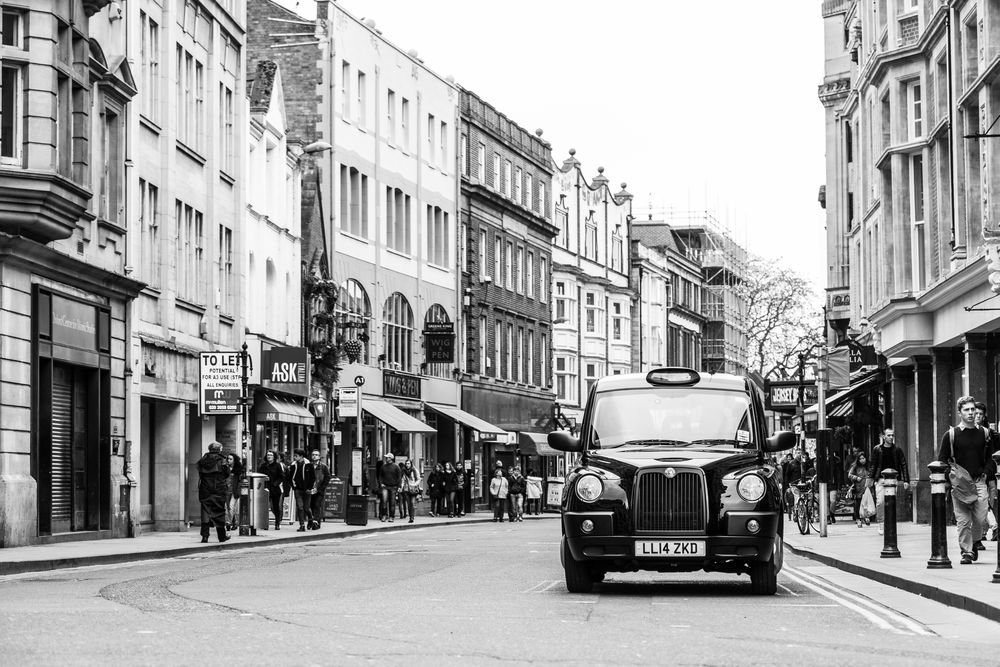 London Taxi von Daniel Bischoff 