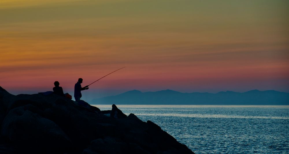 Abendstimmung am Meer von HanScot