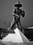 Portoroz salt farmer von J Oscar Sierra Echo