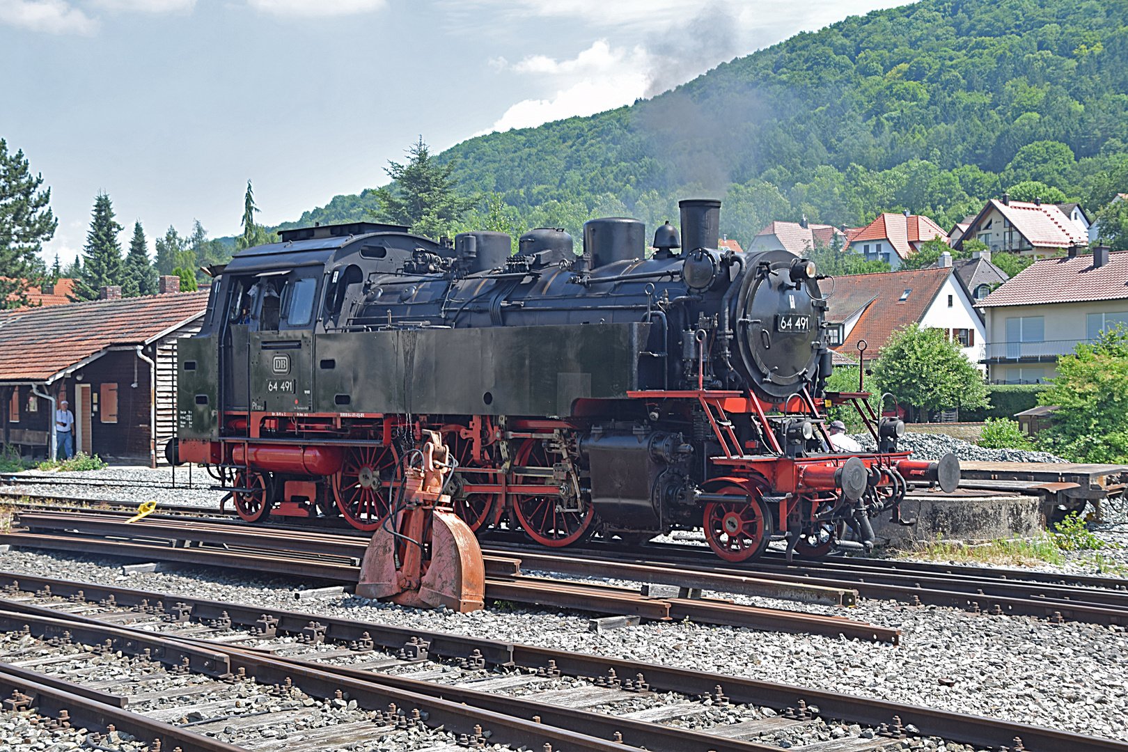 64 491 Foto & Bild dampf, diesel und eloks, eisenbahn, verkehr
