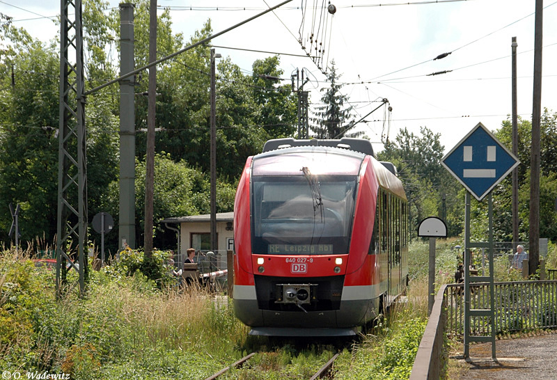 640 027 auf der Waldbahn