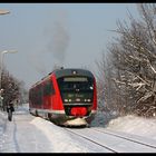 642 633 im wunderschönen verschneiten Hp Pirna-Copitz