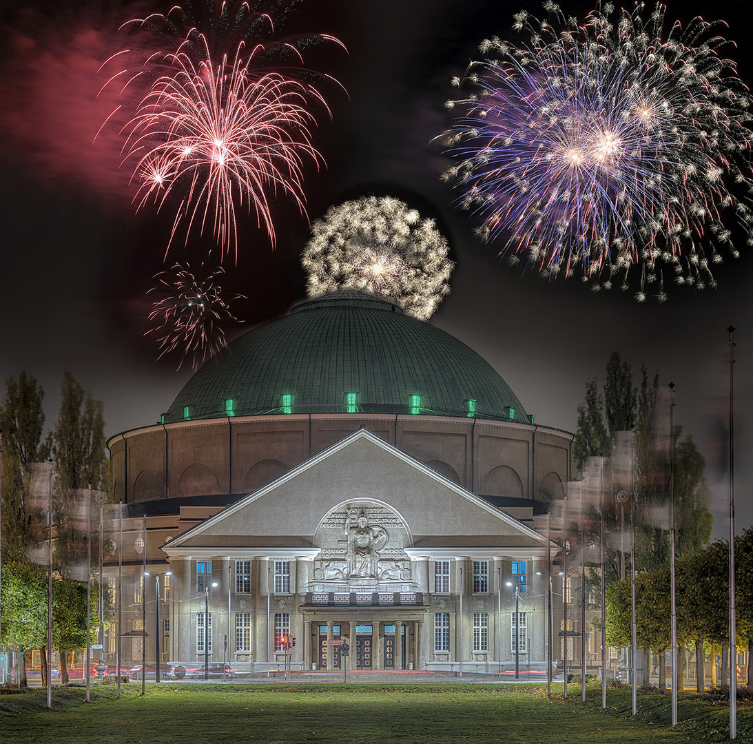 6434R  Congress Centrum Hannover Feuerwerk