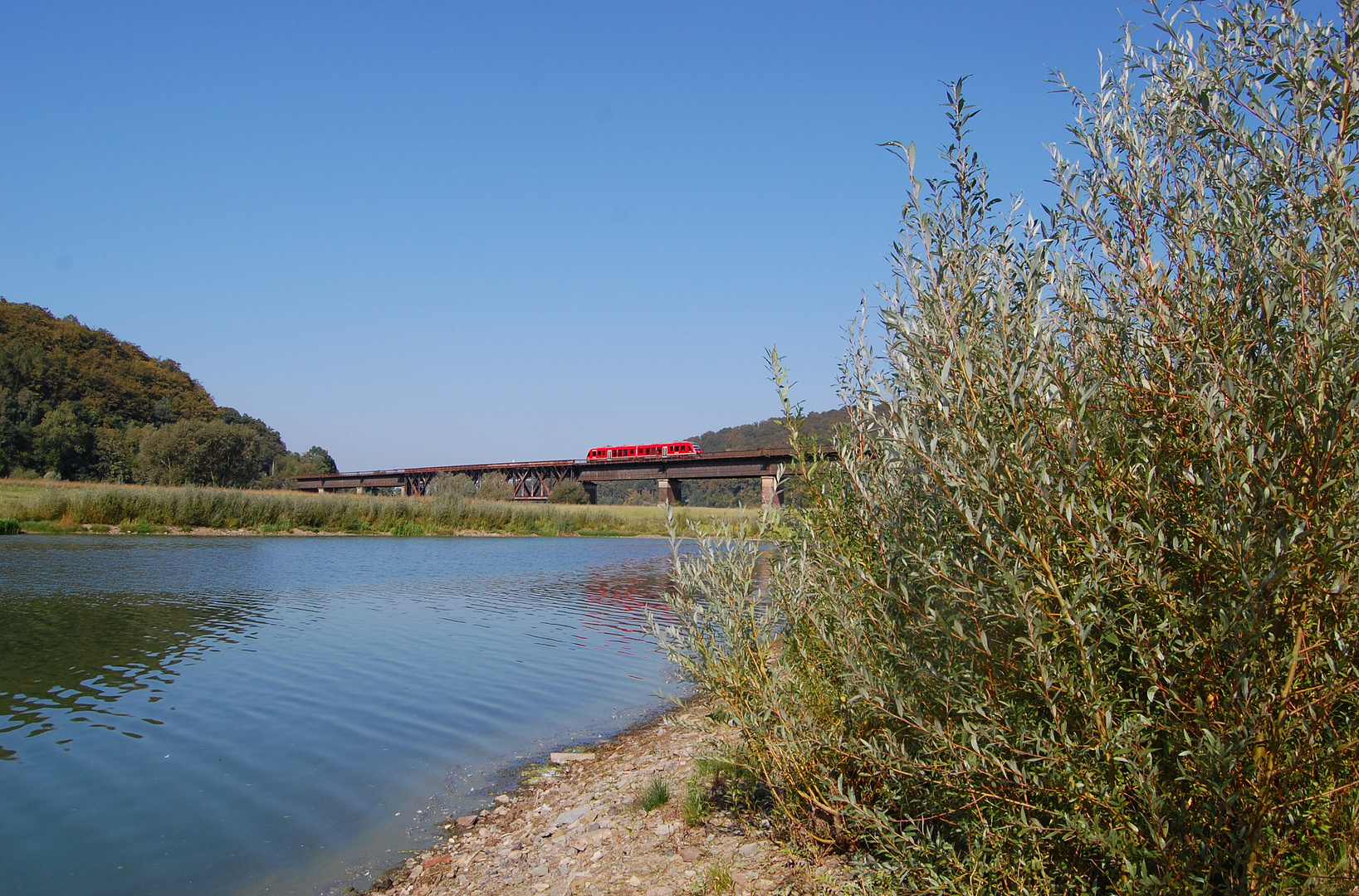 648 über der Weser