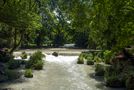 Eisbach im Englischen Garten by Rainer Schubert 