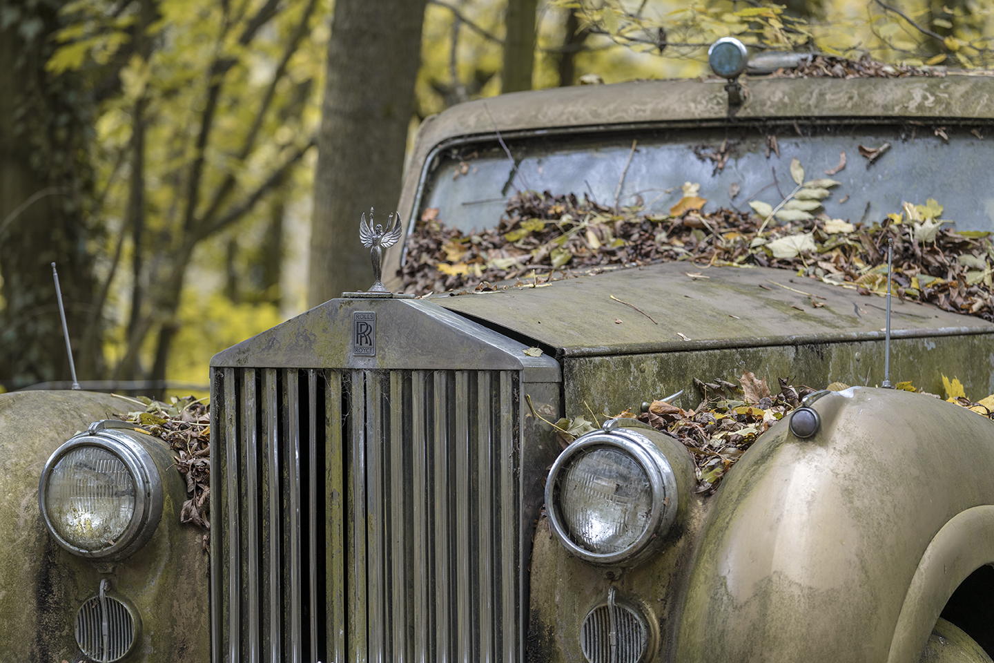 6614R Autofriedhof Neandertal Rolls Royce