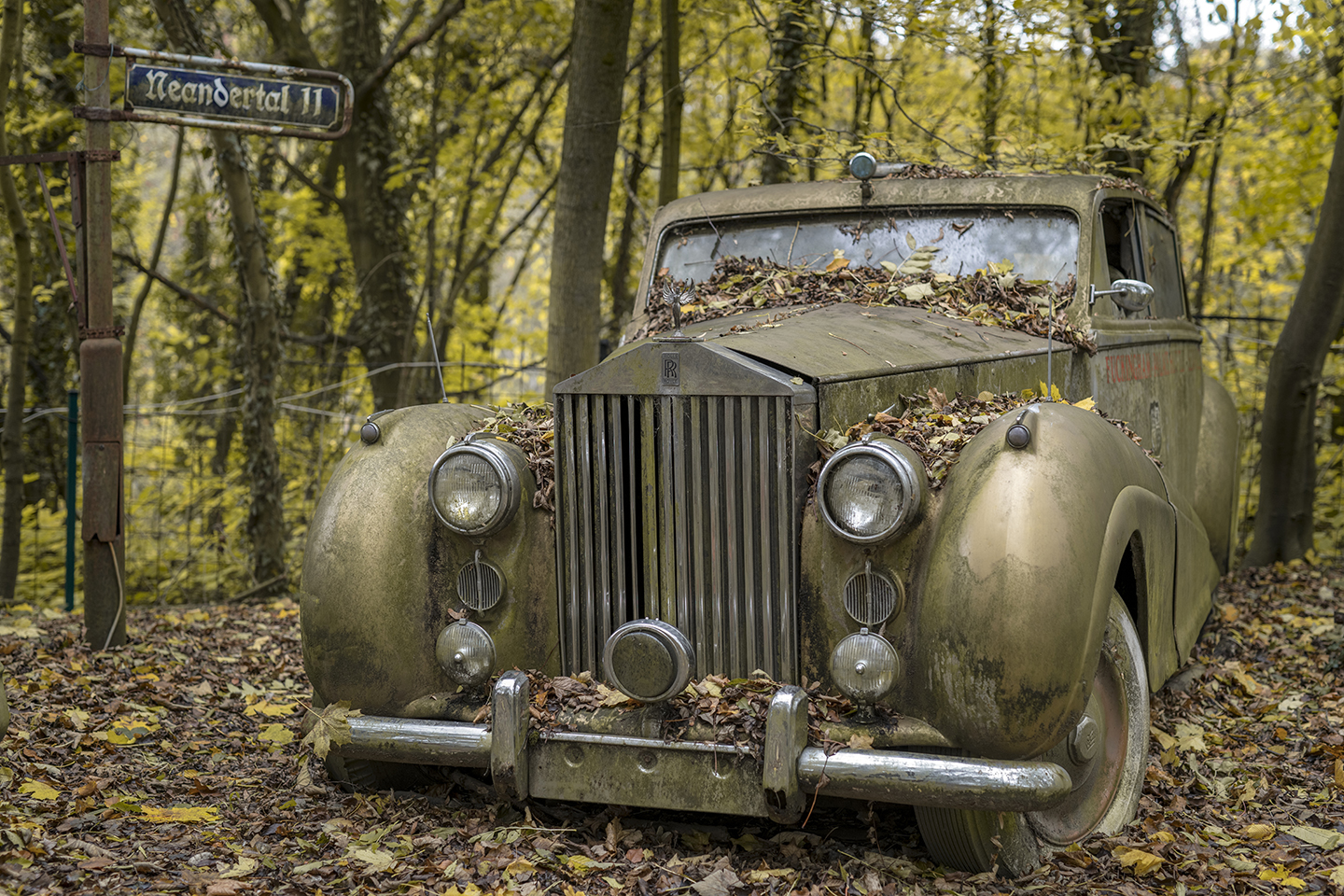 6640R Autofriedhof Neandertal Rolls Royce