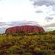 Uluru im Regen