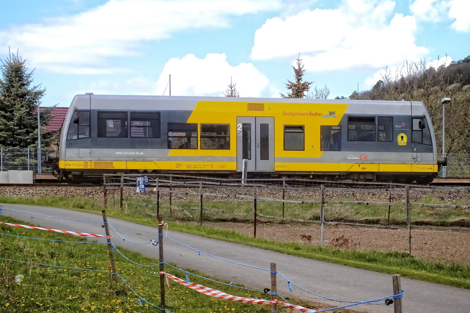 672 909-8 der Burgenlandbahn