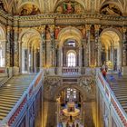 6782F-85F Kunsthistorisches Museum Wien Panorama Innen