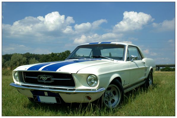 67er Ford Mustang - 289er Engine (vorne)