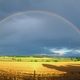 Vom Beginn zum Ende des Regenbogens