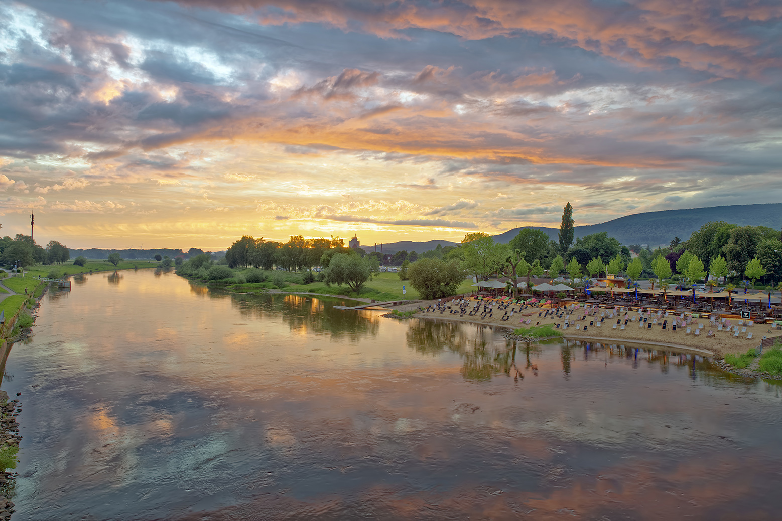 6849S Lichtstimmung Rinteln an der Weser