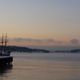 Oslo Hafen am Morgen