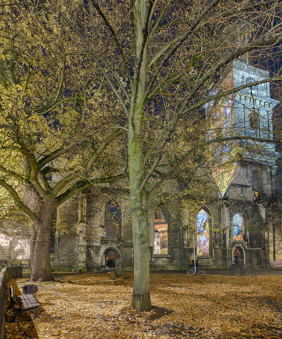 6873R-79R Aegidienkirche Hannover beleuchtet