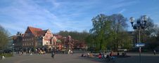 Frühlings-Abendstimmung in Bergisch Gladbach de R.F.Dlugosch 