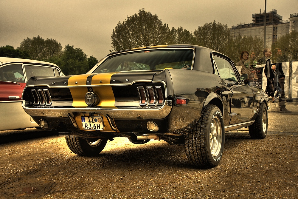 68er Ford Mustang - Street Mag Show 2013 Hamburg Heiligengeistfeld