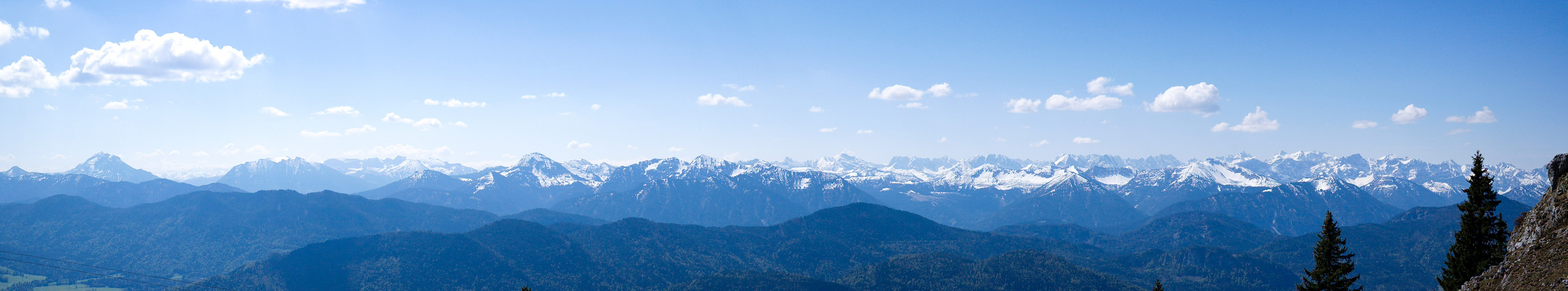 Alpen Panorama von linie72