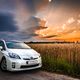 Sunset Prius