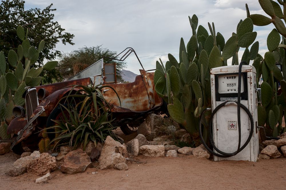 Die letzte Tankstelle von Kurt Brunke 