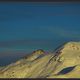 Mond Aufgang im Wallis , Haut Nenas