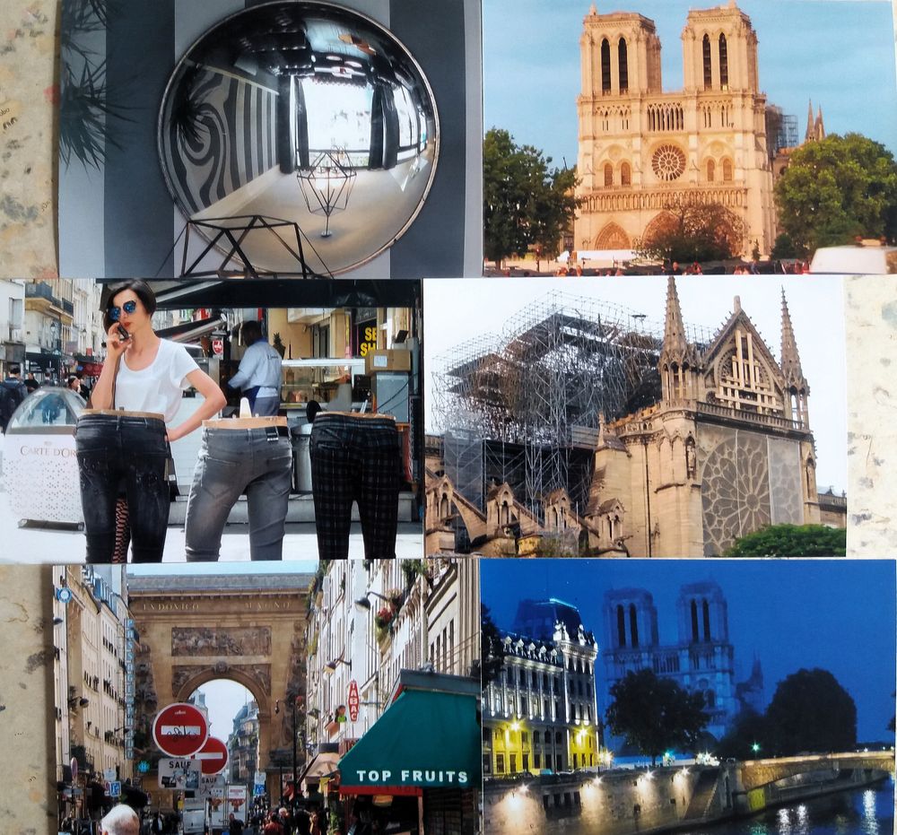 6mal PARIS Collage J19col