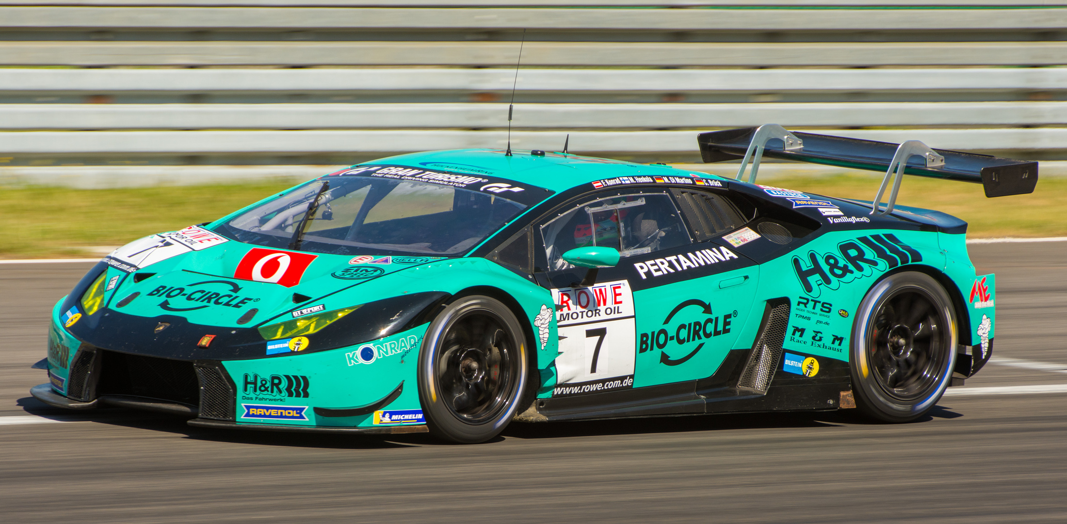 # 7 Lamborghini Huracan GT3 Brueck Christopher (D)-Di Martino Michele (D) (Konrad Motorsport GmbH)