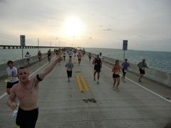 7 Mile Bridge Run - Während des Laufes