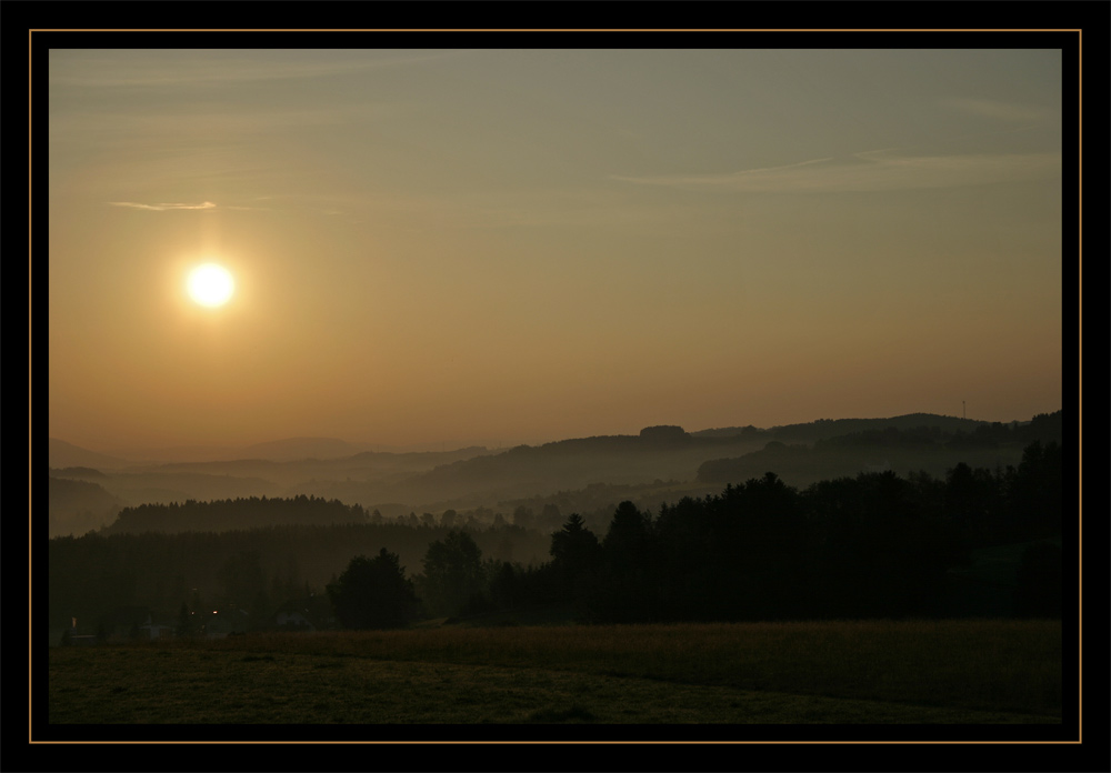 7 Uhr Morgens ist die Welt noch in Ordnung