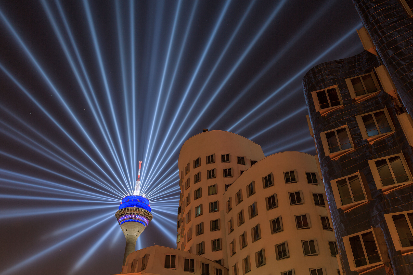 70 Jahre NRW Fest - Lichtshow