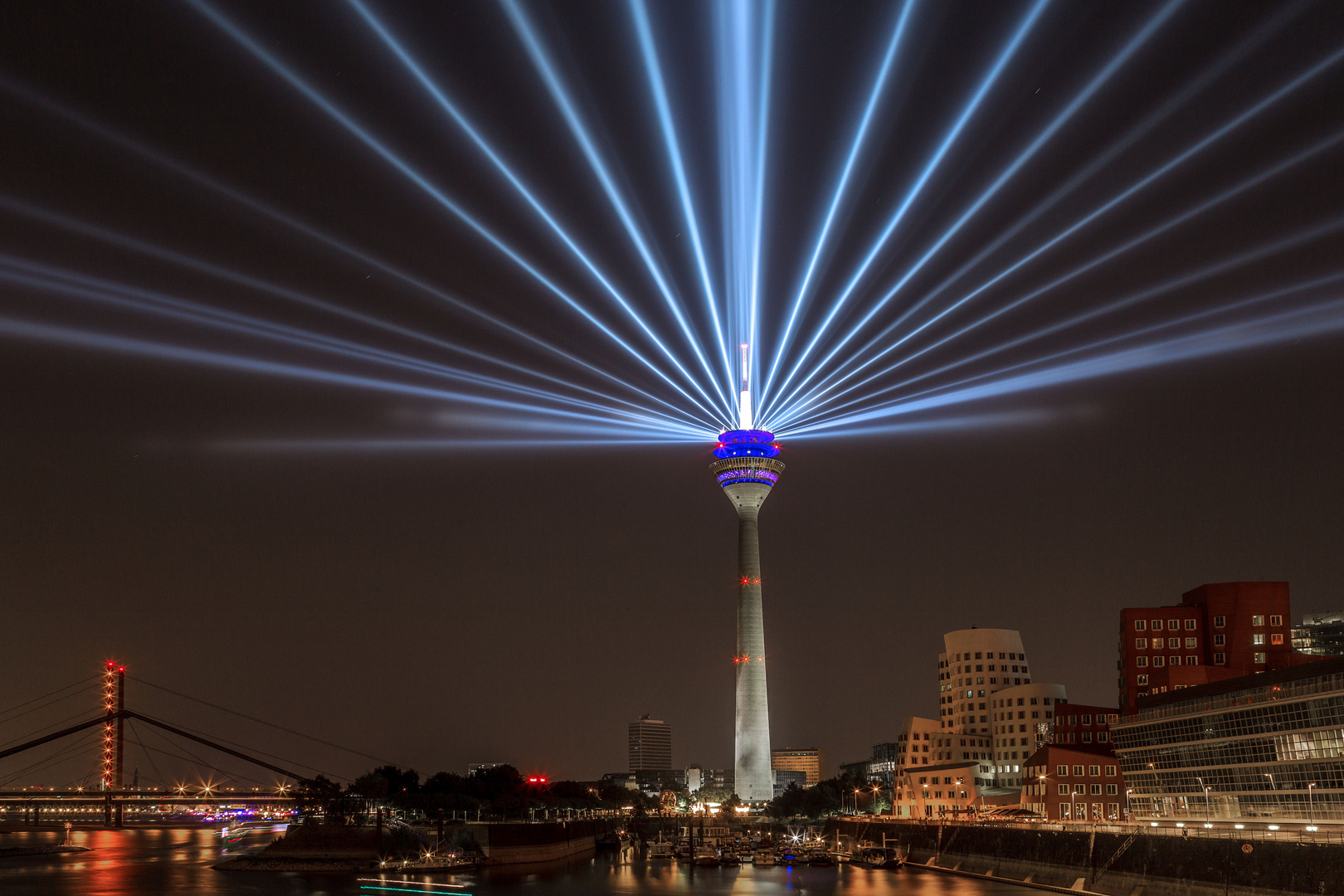 70 Jahre NRW Fest - Lichtshow 