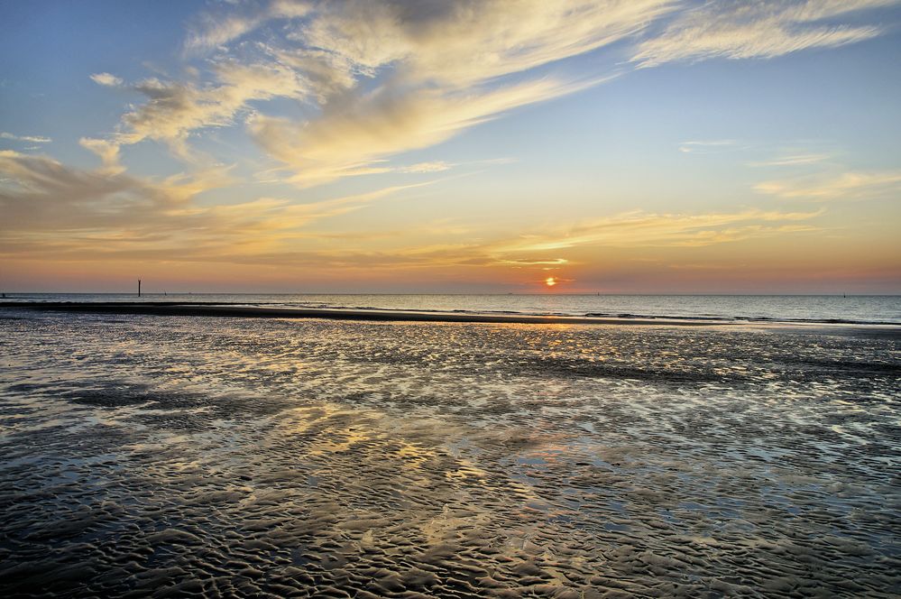 Wonderful sunset von Udo Marten 