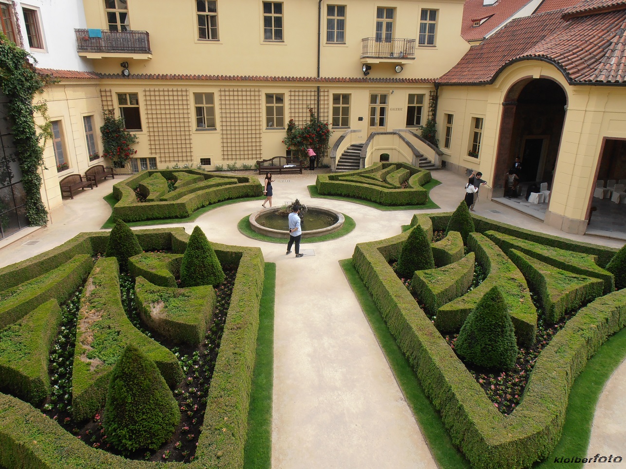 (72) prag  vrtbovska zahrada (barockgarten) 1