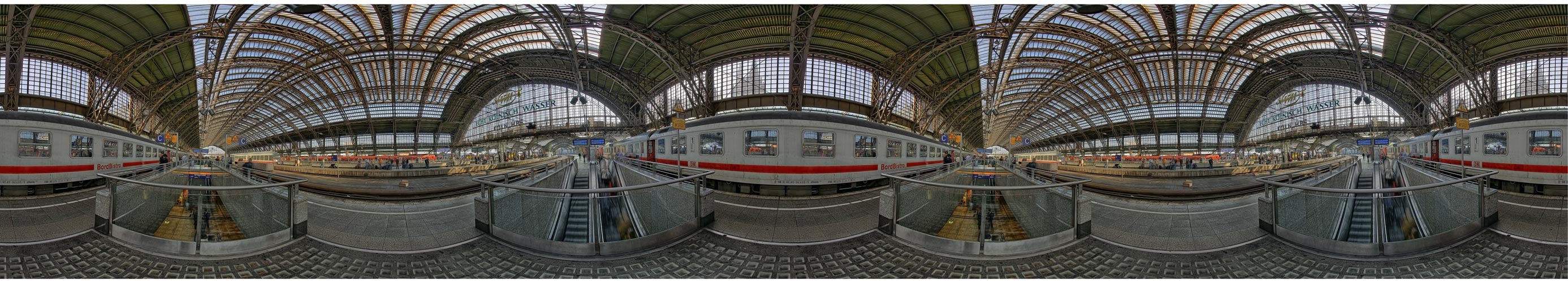 720° Panorama vom Kölner Hauptbahnhof