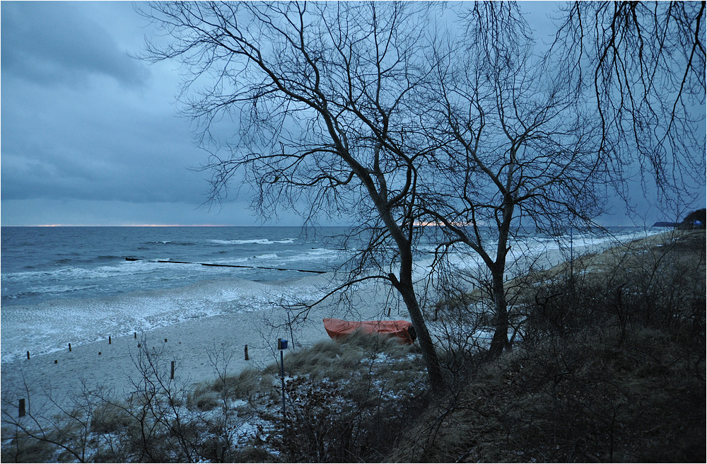 7:30 am Ostseestrand