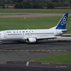 737-400 Olympic Airlines in Düsseldorf