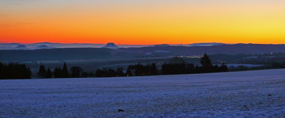 7.41 Uhr wurden die Morgenfarben intensiver an diesem genialen Montag...