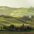 7466M Landschaft Crete Toscana Panorama Italien