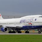 747-400 British Airways G-VIVL "one world"
