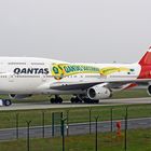 747-400 Qantas VH-OJS "Qantas Socceroos"