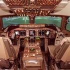 747-400 Simulator Cockpit