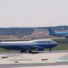 747 aufen Flughafen Frankfurt