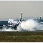 747 - Harte Landung