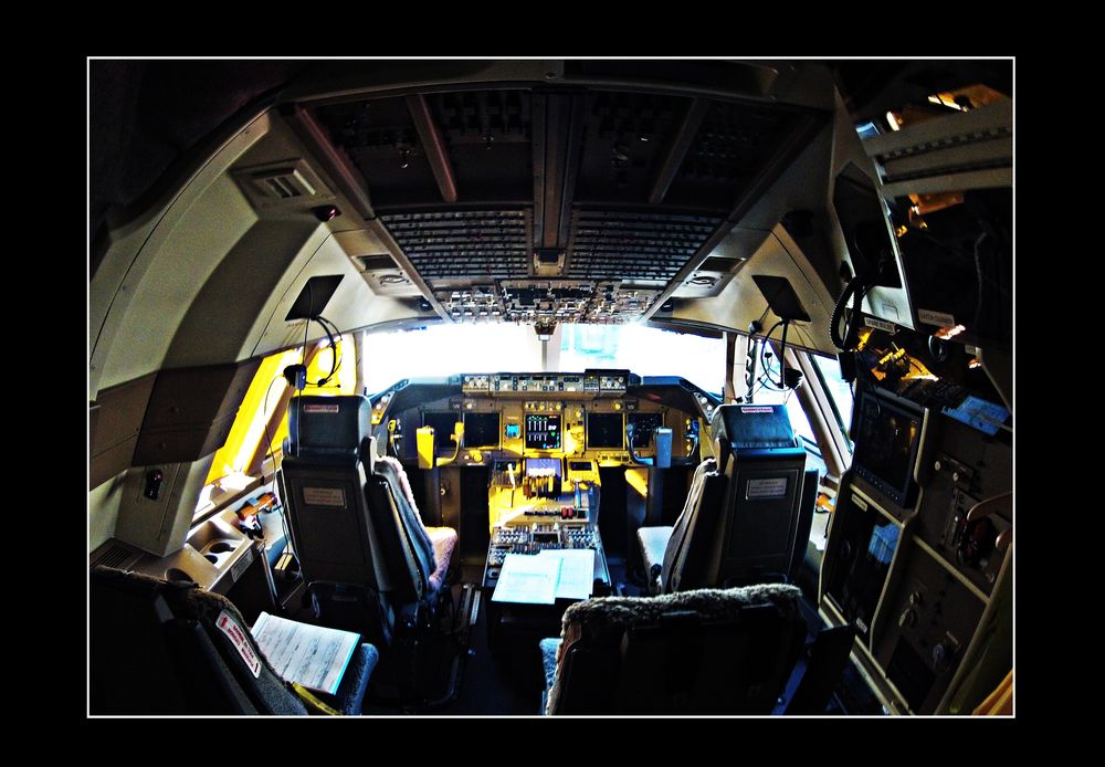 747 Strich Acht - endlich im neuen Cockpit