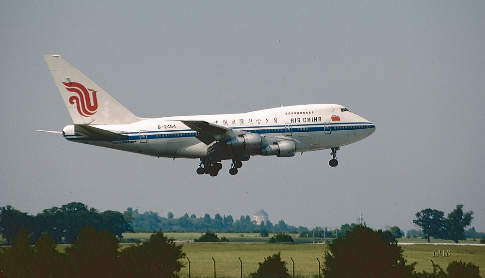 747SP in Schönefeld