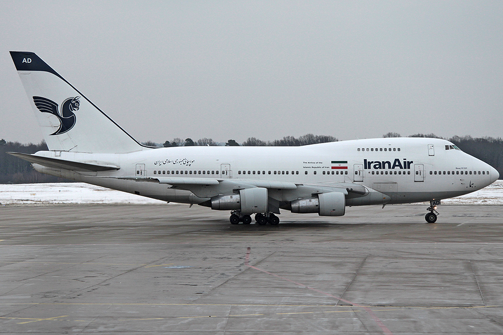 747SP Iran Air EP-IAD