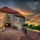 Gewitter ber der Wartburg