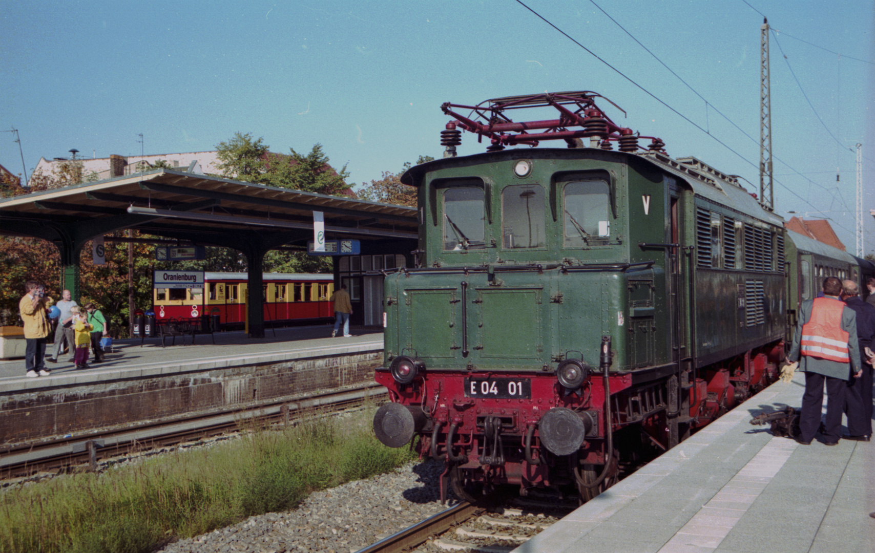 75 Jahre elektrischer Zugbetrieb der  Berliner S-Bahn nach Oranienburg.